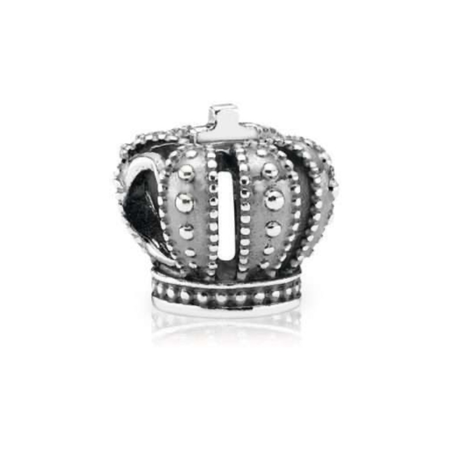 Pandora Silver Crown Charm 35$